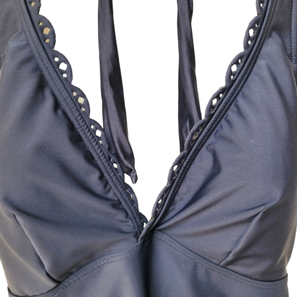 Fantasizer Halter Molded Cup One-Piece Swim Suit Size 8 - Picture 4 of 13